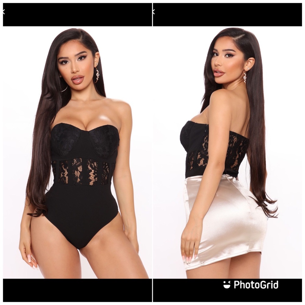 Meet Up At The Club Bodysuit - Black